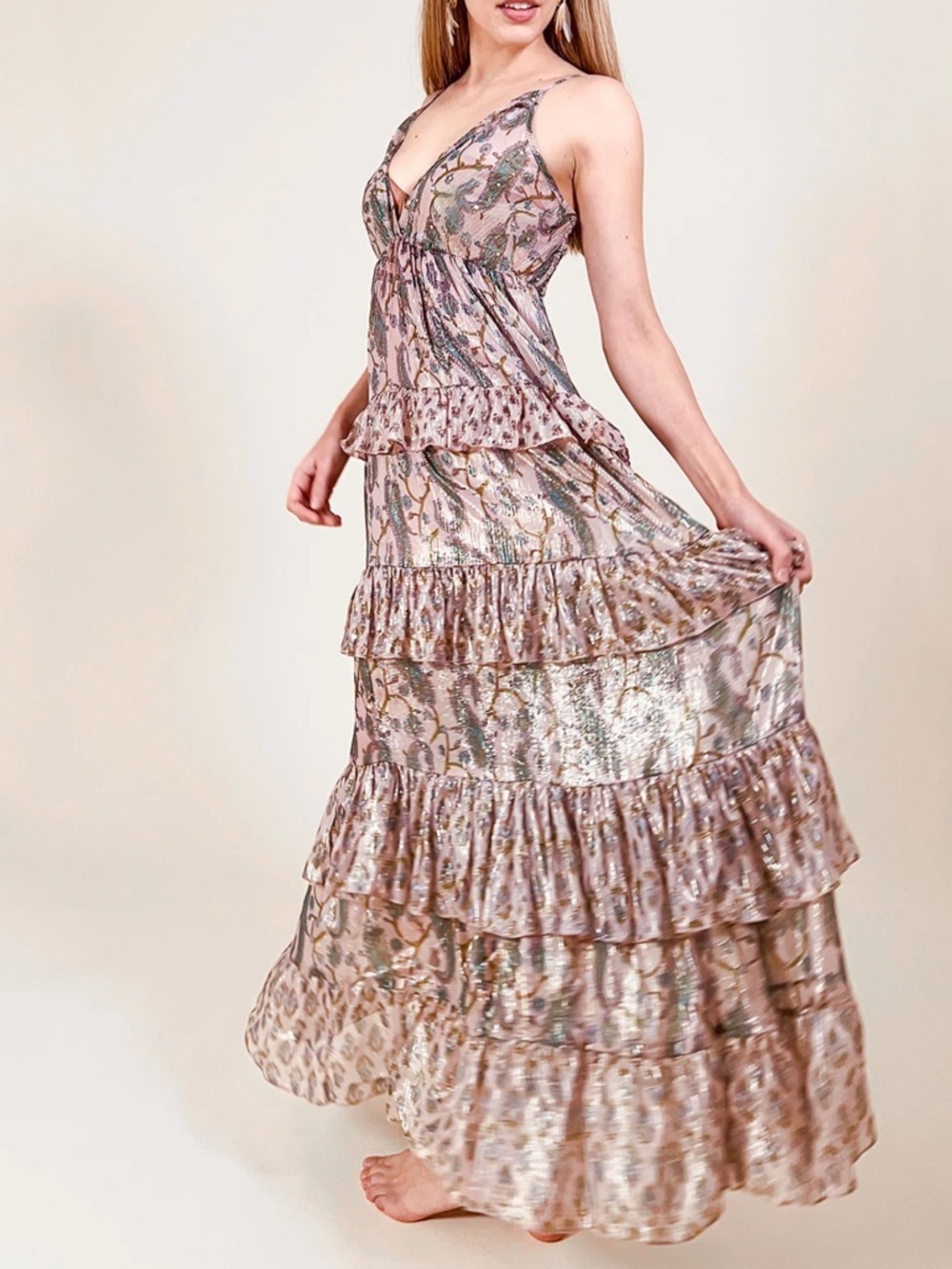 NEW - Debbie Katz Adelle Tiered Dress